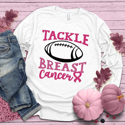 Tackle Breast Cancer Colored Edition Long Sleeves - Brooke & Belle