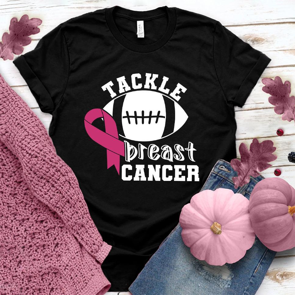 Tackle Breast Cancer Version 2 Colored Edition T-Shirt - Brooke & Belle