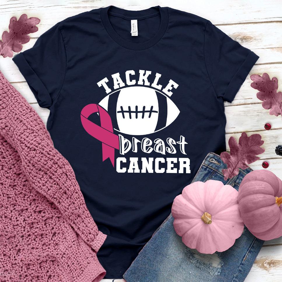 Tackle Breast Cancer Version 2 Colored Edition T-Shirt - Brooke & Belle