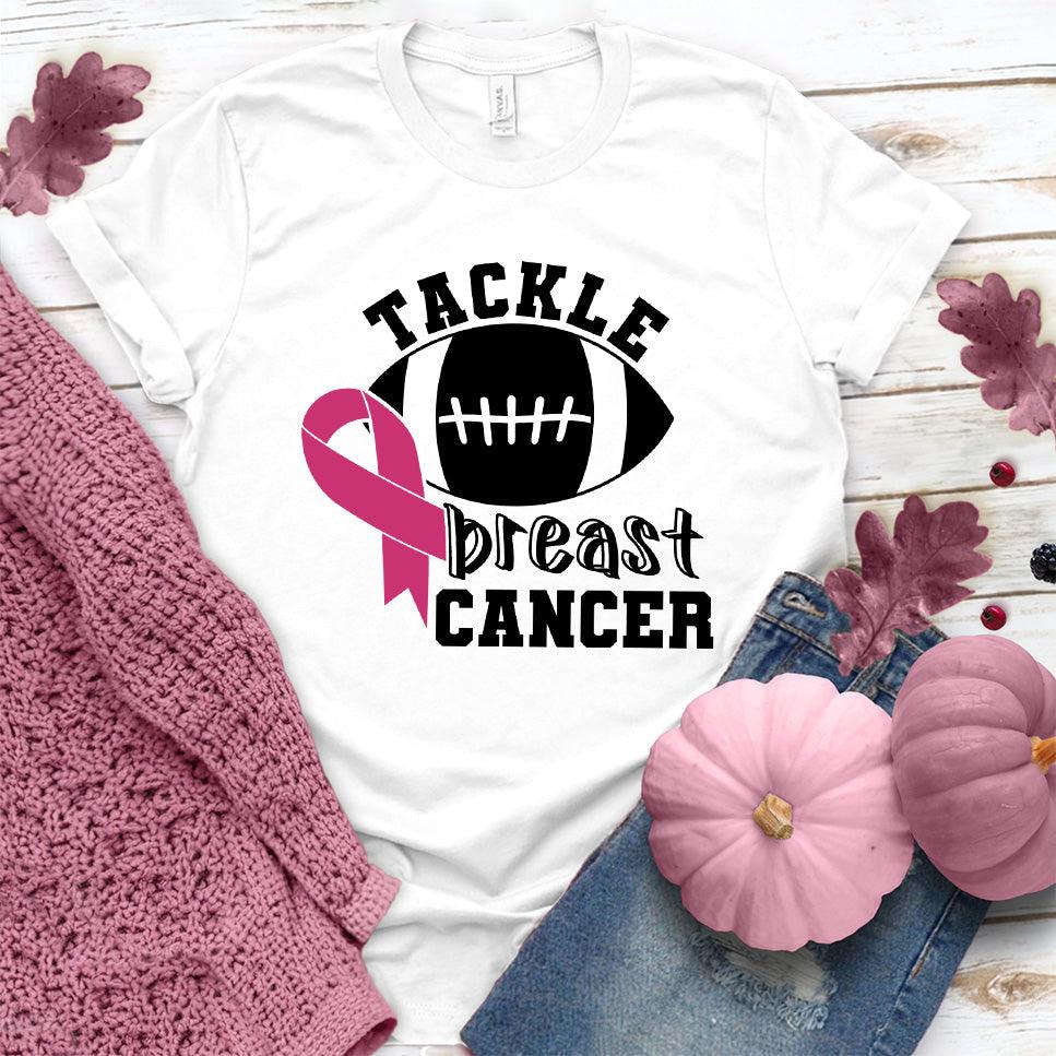 Tackle Breast Cancer Version 2 Colored Edition T-Shirt - Brooke & Belle