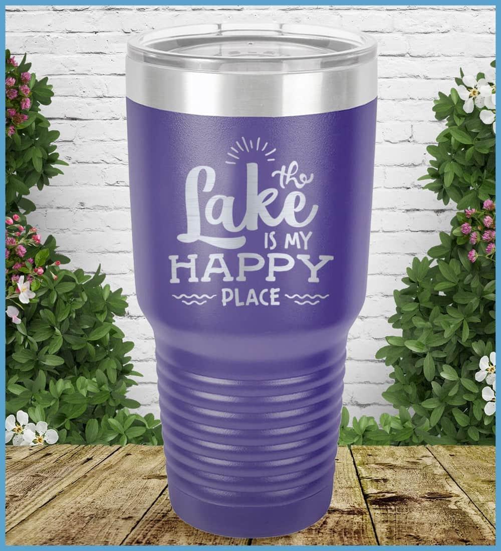 The Lake Is My Happy Place Tumbler