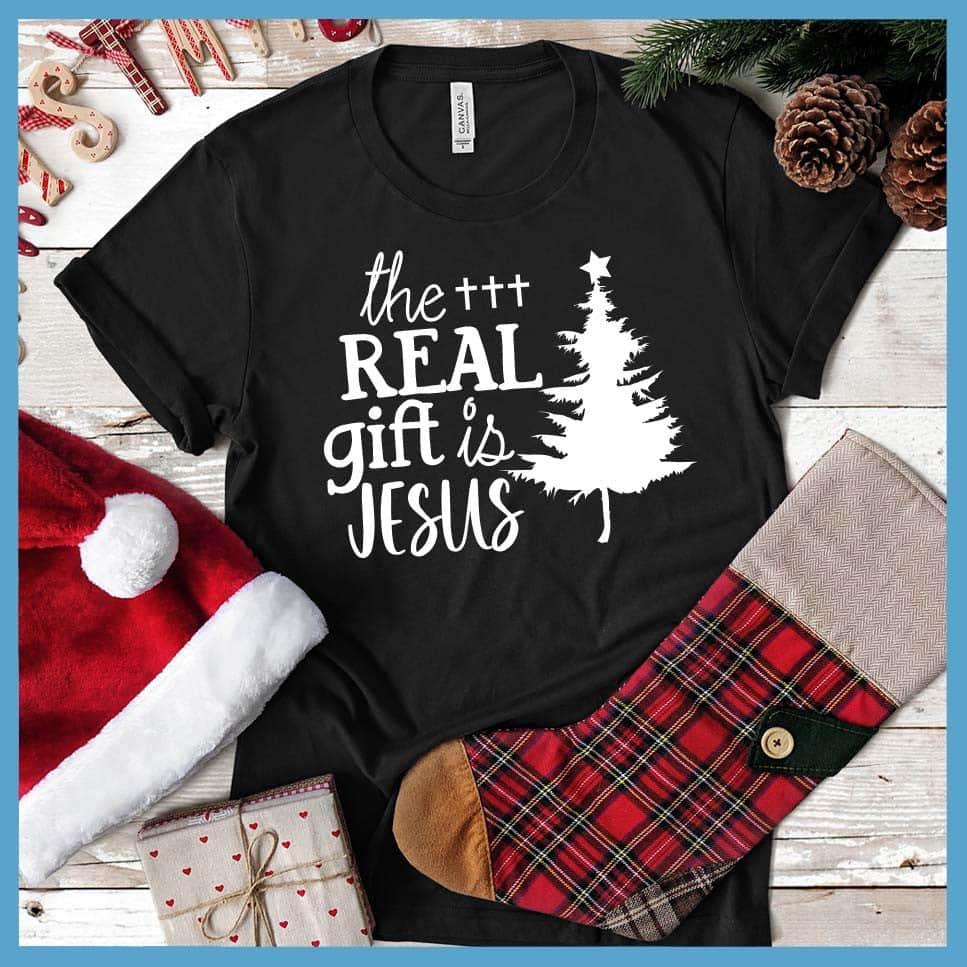 The Real Gift Is Jesus T-Shirt - Brooke & Belle