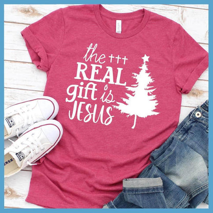The Real Gift Is Jesus T-Shirt - Brooke & Belle