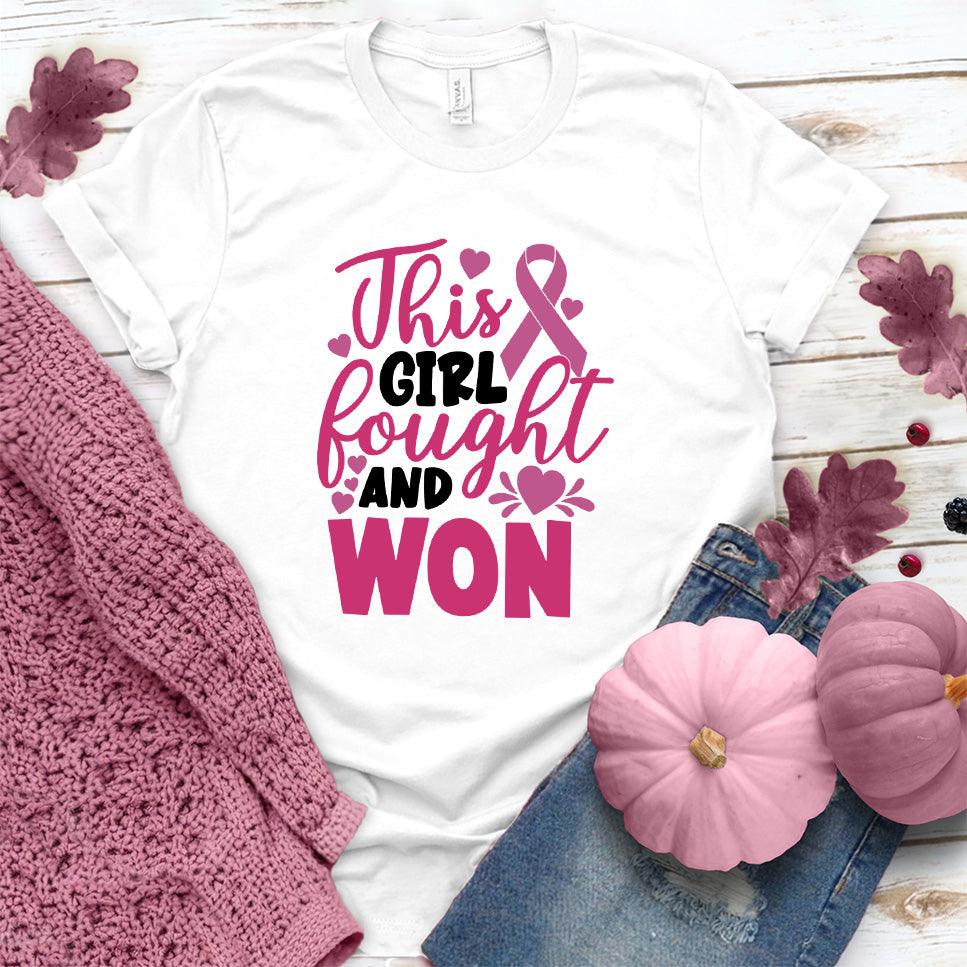 This Girl Fought And Won Colored Edition T-Shirt - Brooke & Belle