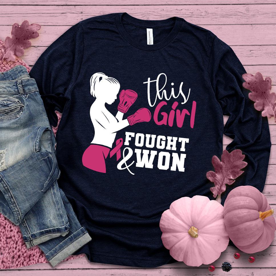 This Girl Fought And Won Version 2 Colored Edition Long Sleeves - Brooke & Belle