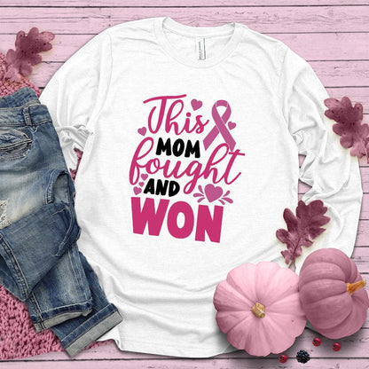 This Mom Fought And Won Colored Edition Long Sleeves - Brooke & Belle