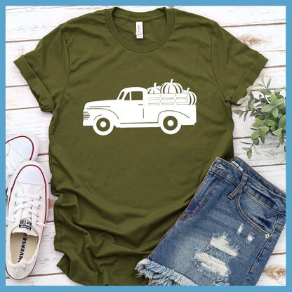 Vintage Truck Pumpkin T-Shirt