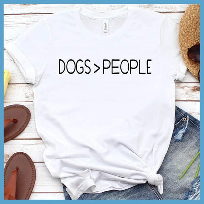 Dogs > People T-Shirt - Brooke & Belle
