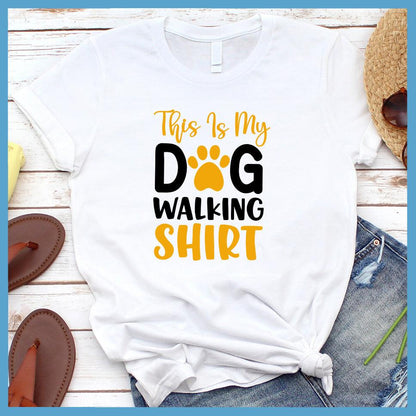 This Is My Dog Walking Shirt Colored Print T-Shirt - Brooke & Belle