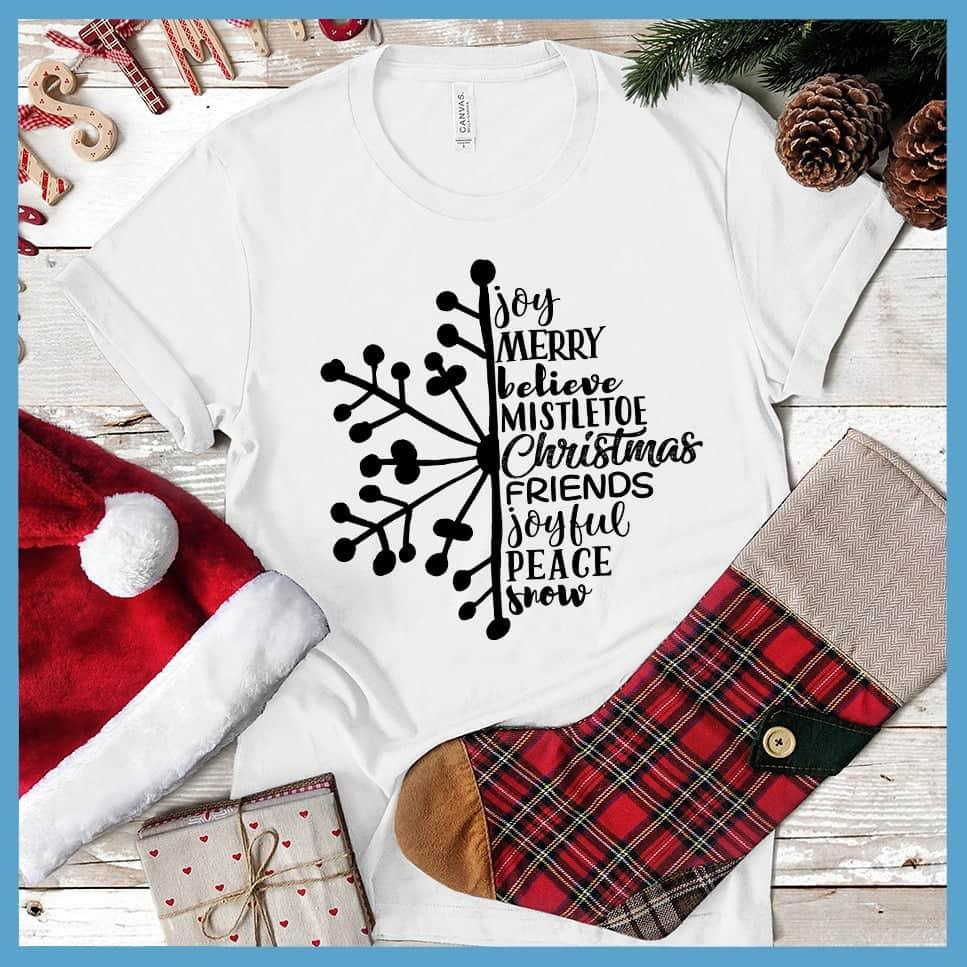 Christmas Snowflake T-Shirt - Brooke & Belle