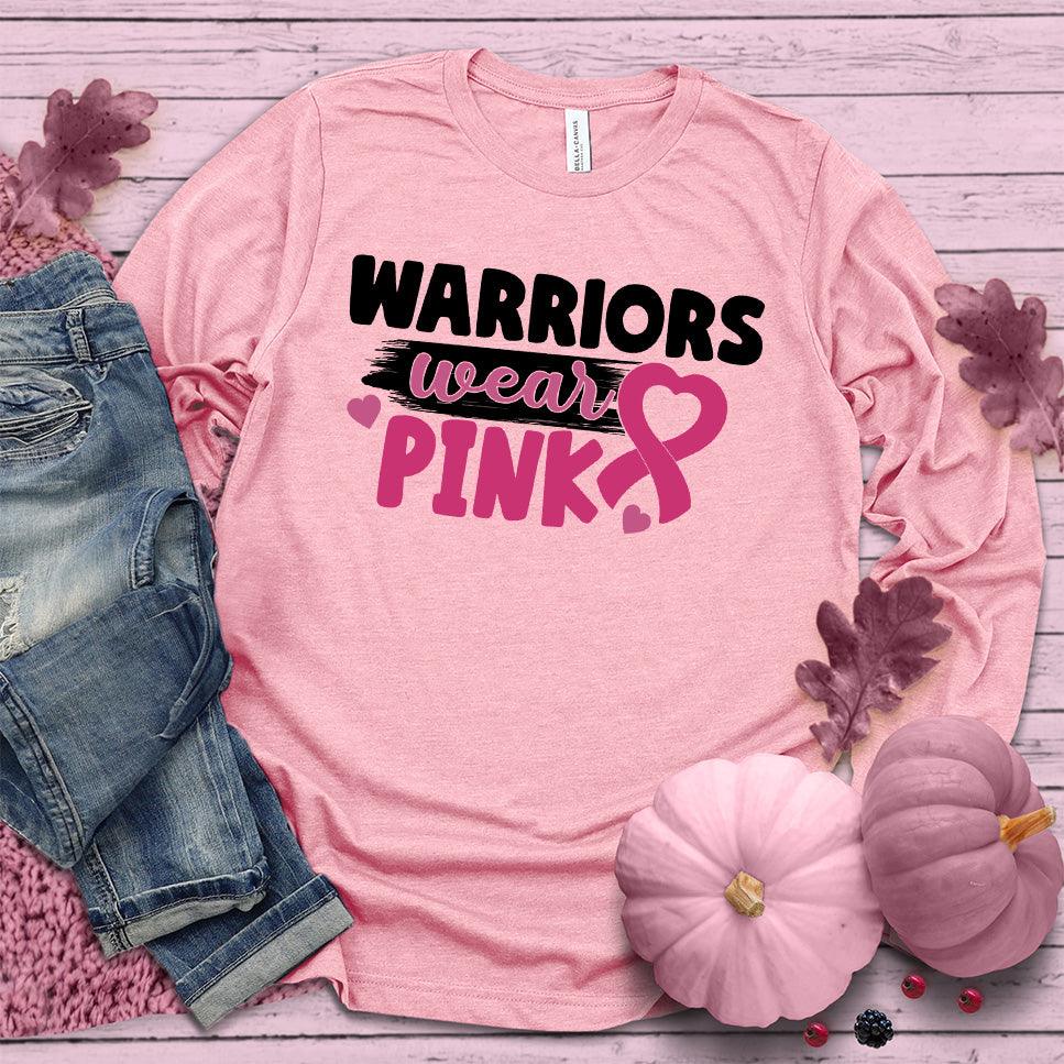 Warriors Wear Pink Colored Edition Long Sleeves - Brooke & Belle