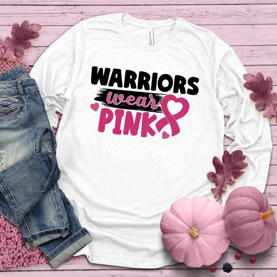 Warriors Wear Pink Colored Edition Long Sleeves - Brooke & Belle
