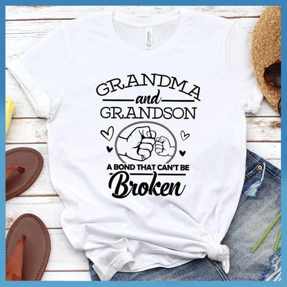 Grandma And Grandson A Bond That Can't Be Broken T-Shirt - Brooke & Belle