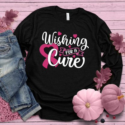 Wishing For A Cure Colored Edition Long Sleeves - Brooke & Belle