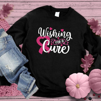 Wishing For A Cure Colored Edition Sweatshirt - Brooke & Belle