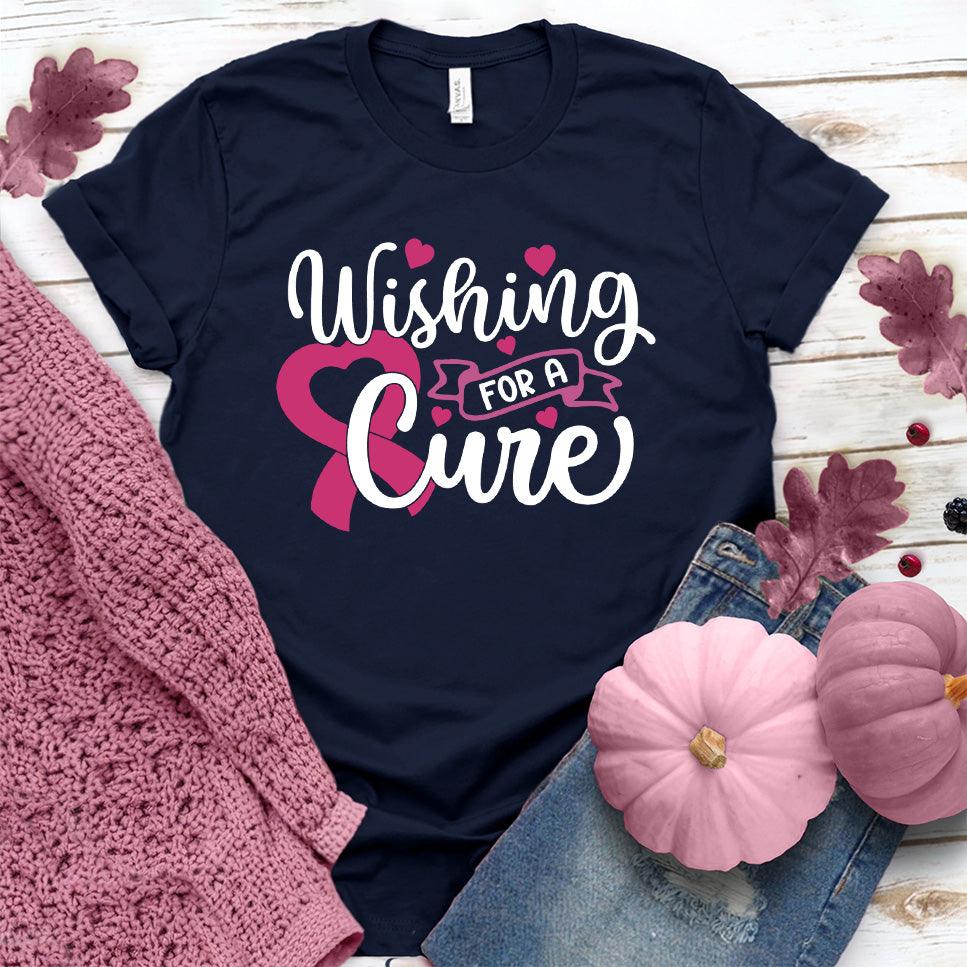 Wishing For A Cure Colored Edition T-Shirt - Brooke & Belle