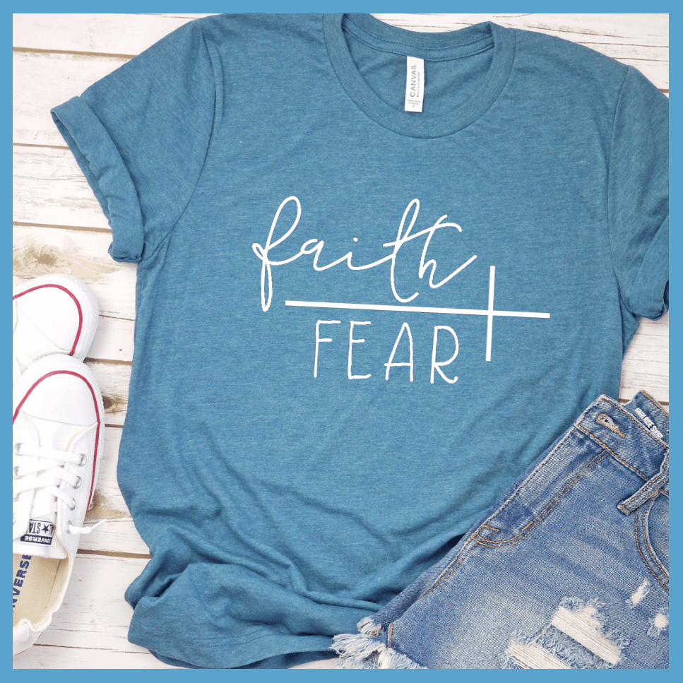 Faith Over Fear Forever T-Shirt - Brooke & Belle