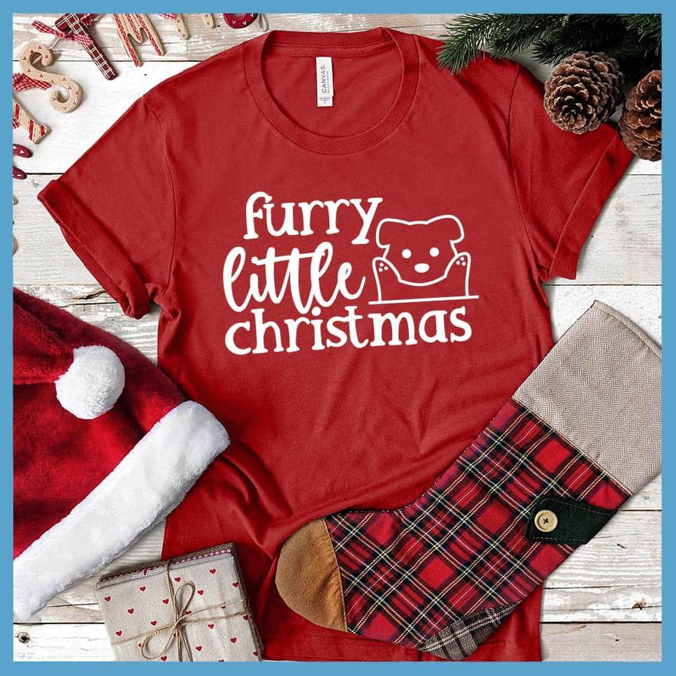 Furry Little Christmas T-Shirt - Brooke & Belle