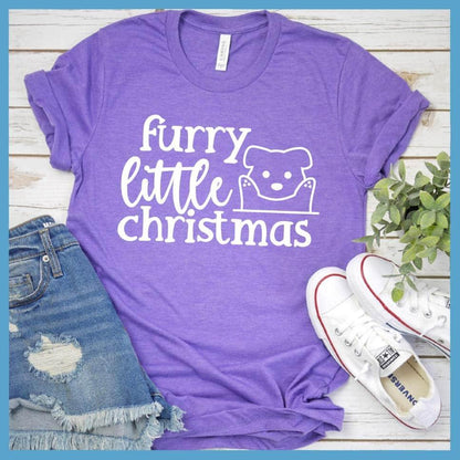 Furry Little Christmas T-Shirt - Brooke & Belle