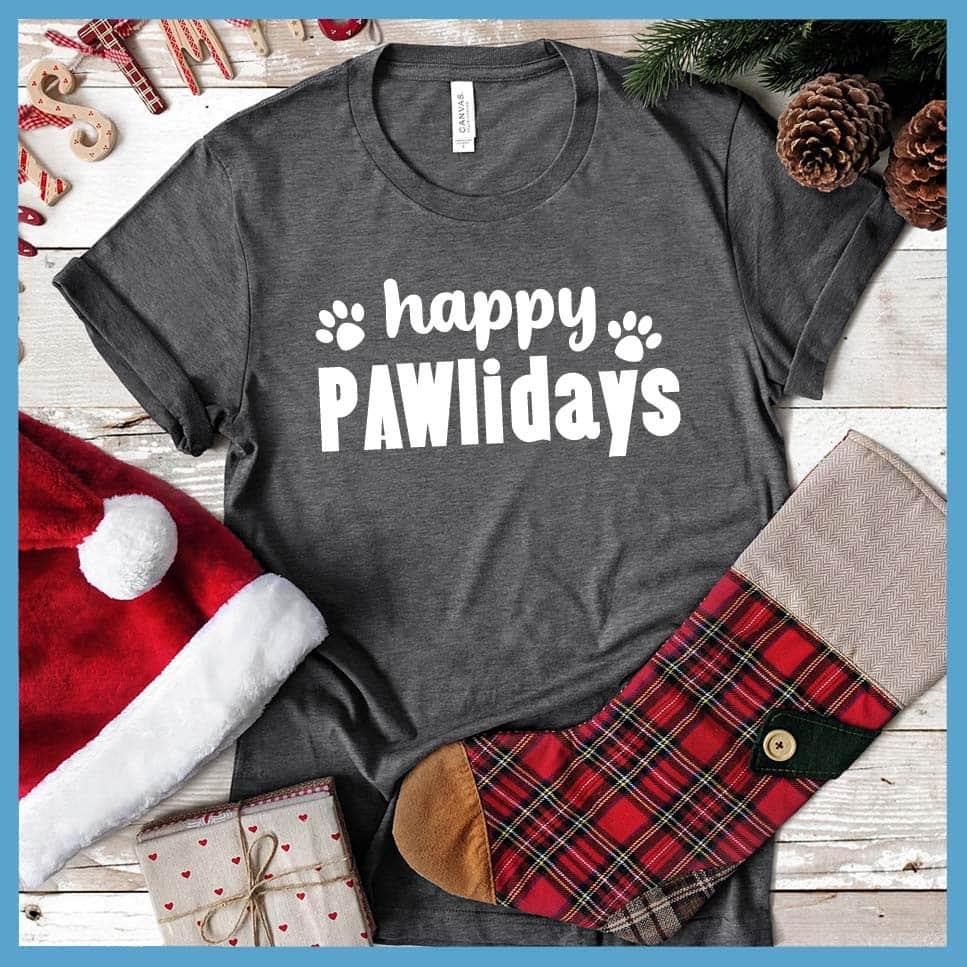 Happy Pawlidays Version 2 T-Shirt - Brooke & Belle