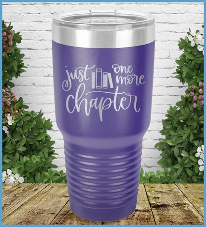 Just One More Chapter Tumbler