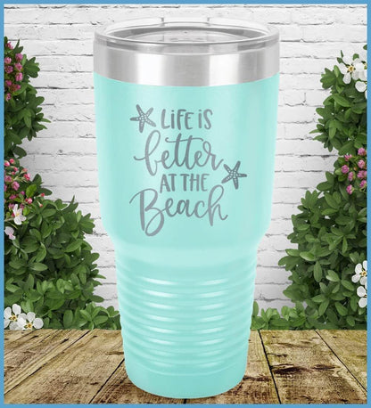 Life Is Better At The Beach Tumbler - Brooke & Belle