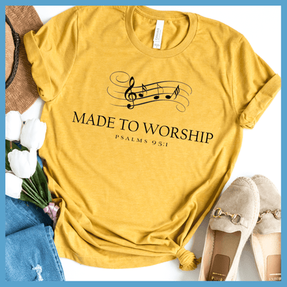 Made To Worship T-Shirt - Brooke & Belle